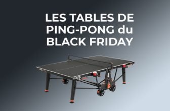 Table de ping-pong pour le Black Friday
