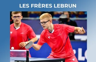 Les frères Lebrun, les pongistes prodiges