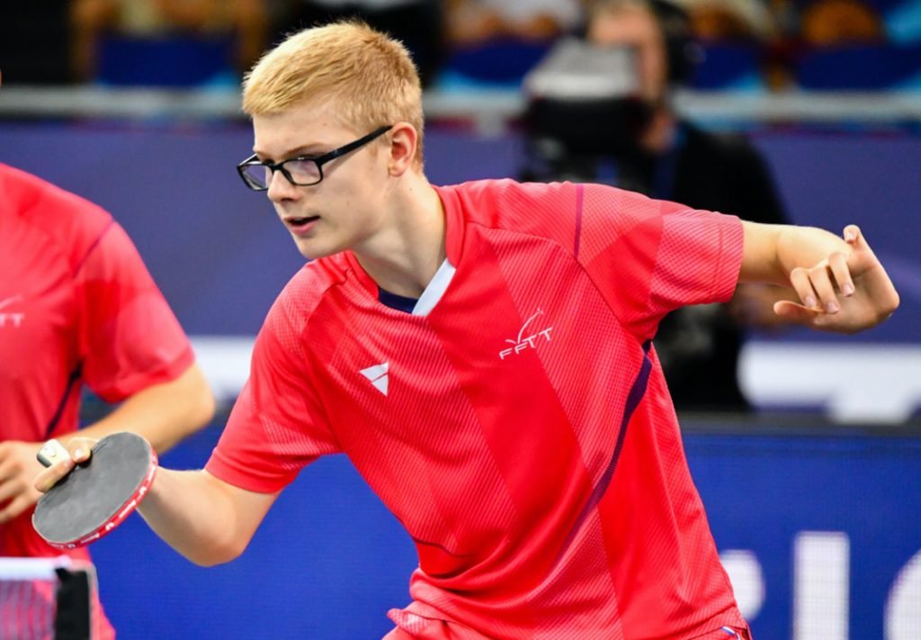 Félix Lebrun la pépite du Ping-pong français