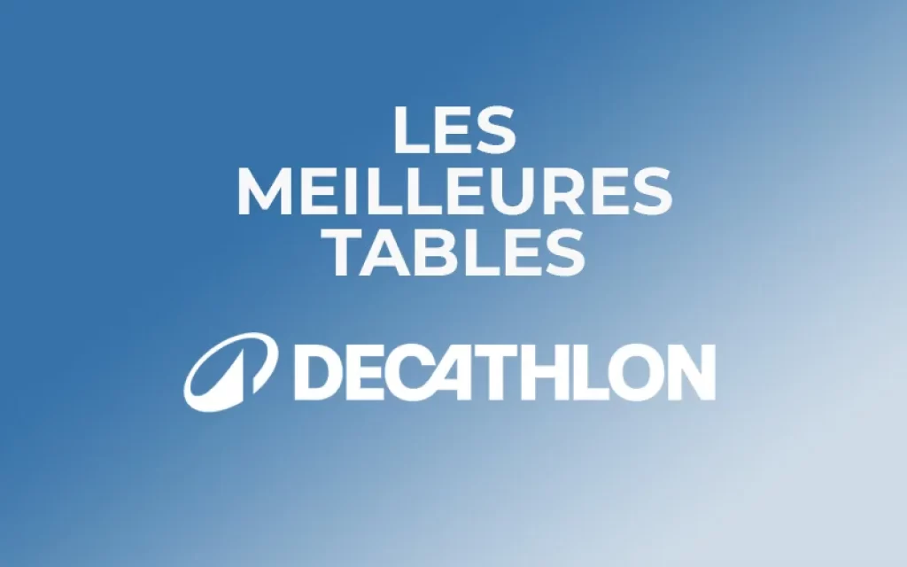 Les meilleures tables de ping-pong Decathlon