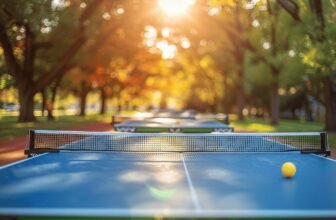 Profitez du plein air avec le tennis de table outdoor