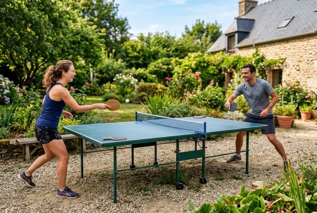 table de ping-pong pour plein air