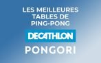 Les meilleures Tables de Ping-pong Decathlon